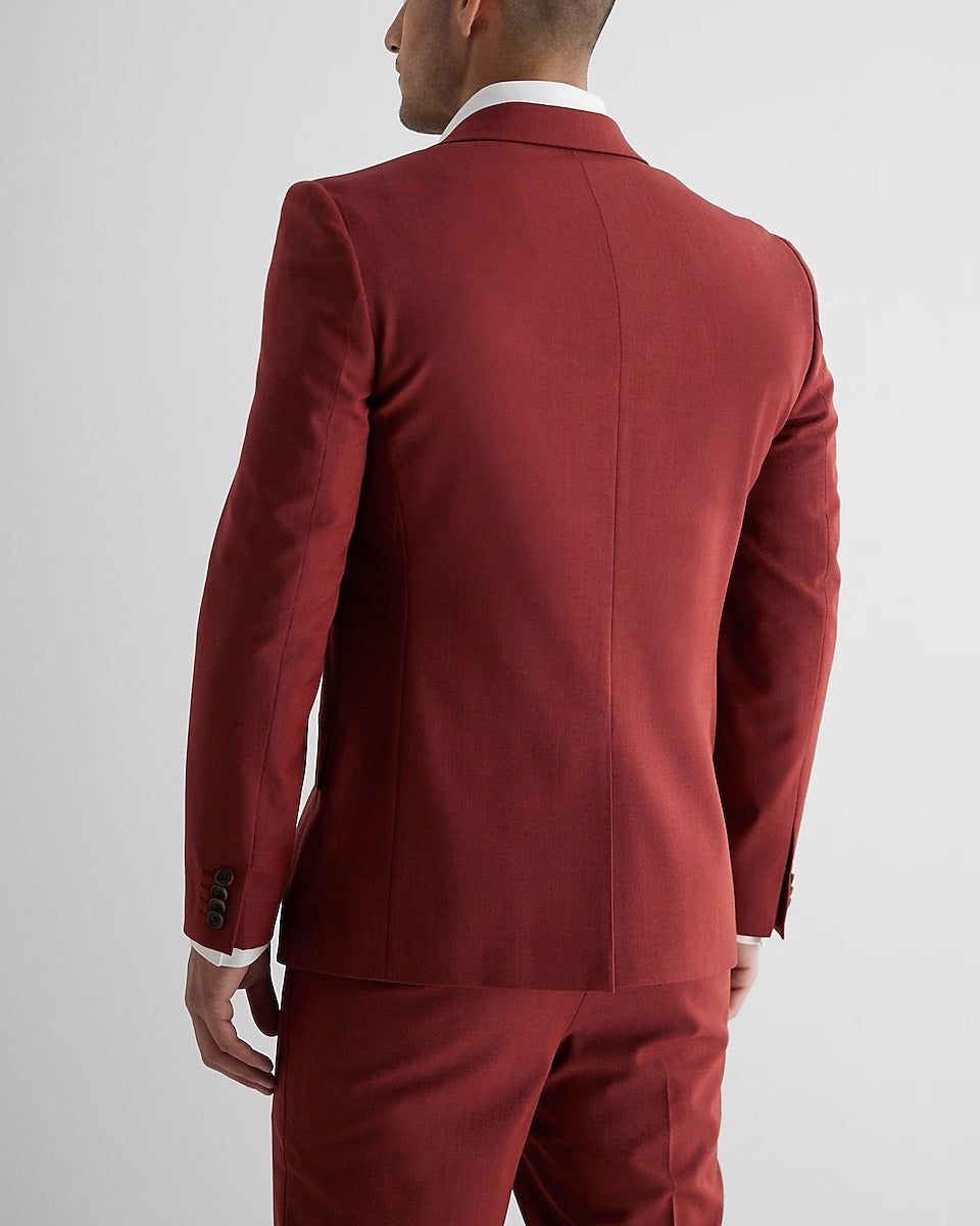 Men's Authentic Red Tuxedo Suit