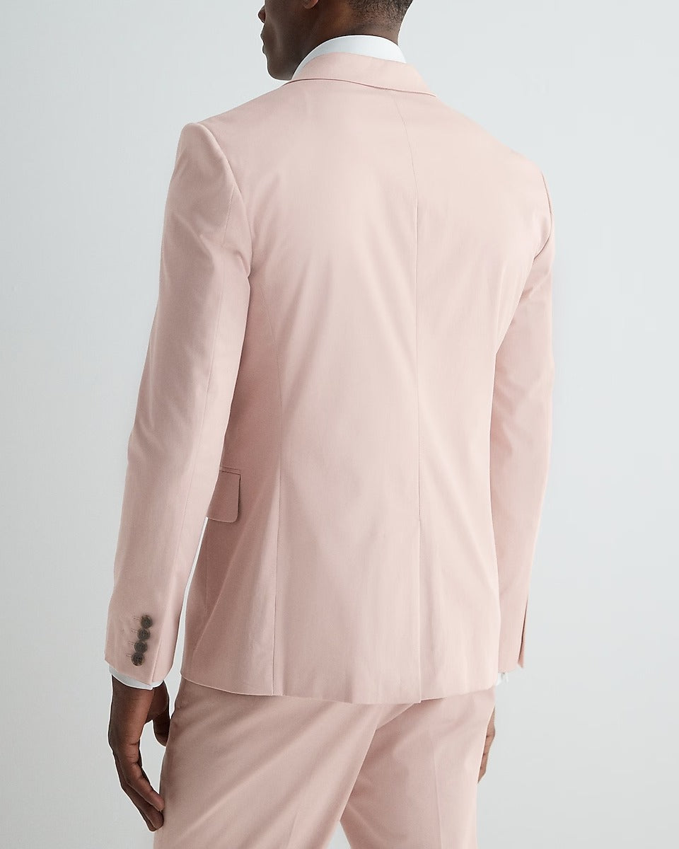 Men's Bright Pink Tuxedo Suit