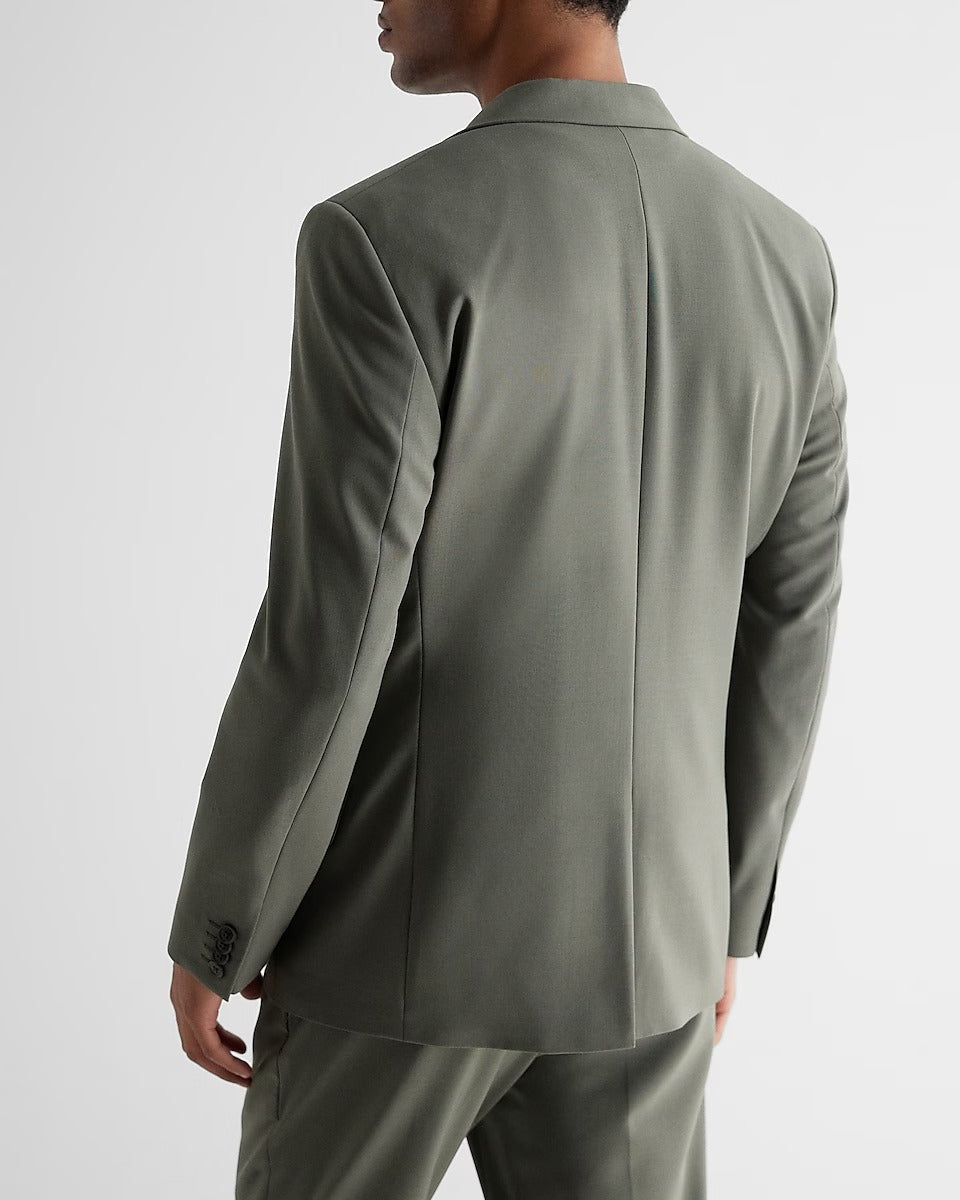 Men's Olive Green Tuxedo Suit