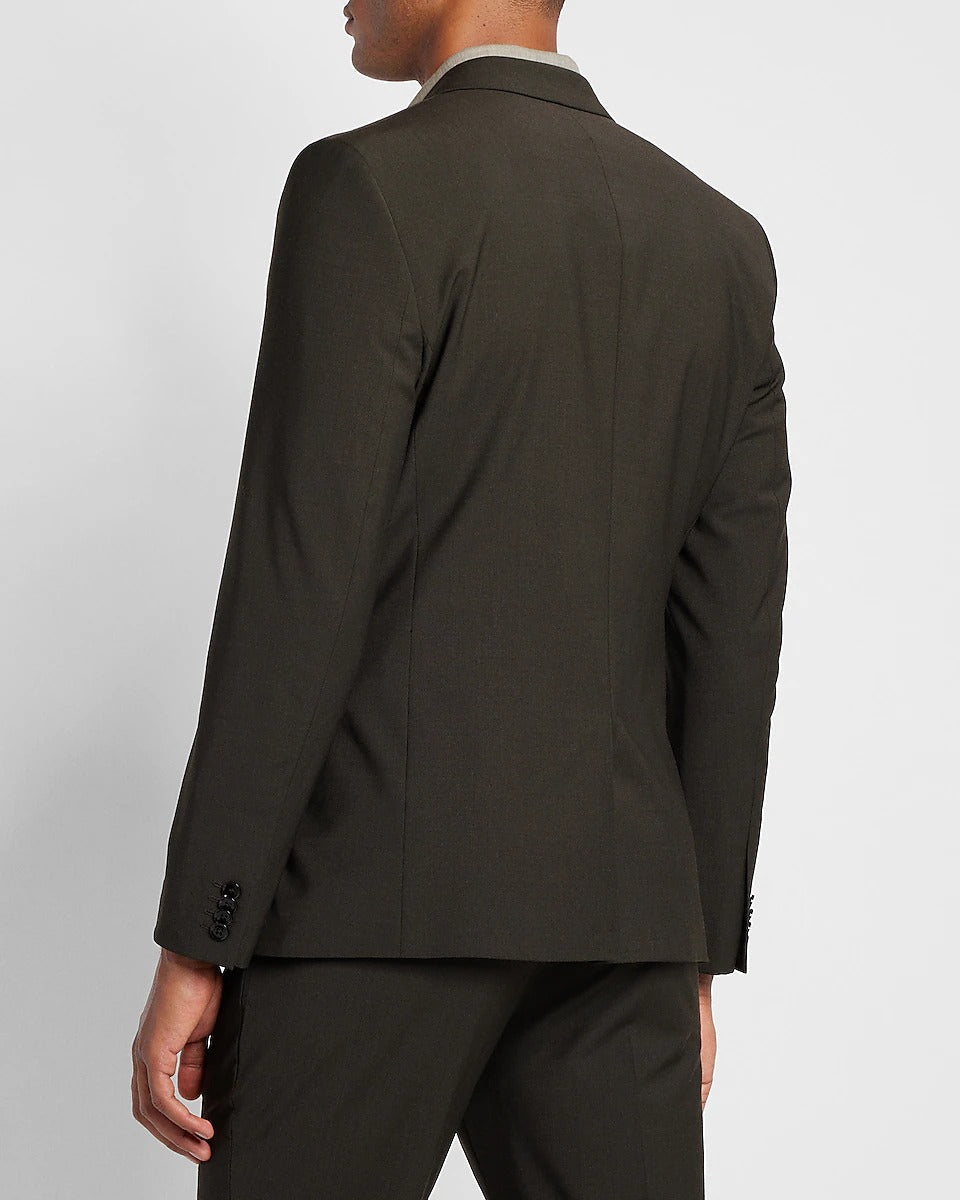 Men's Iconic Olive Color Tuxedo Suit
