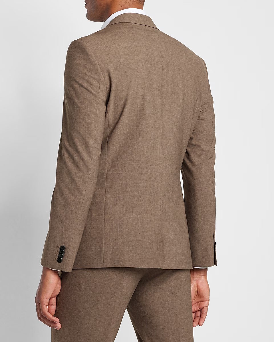 Men's Vintage Brown Tuxedo Suit