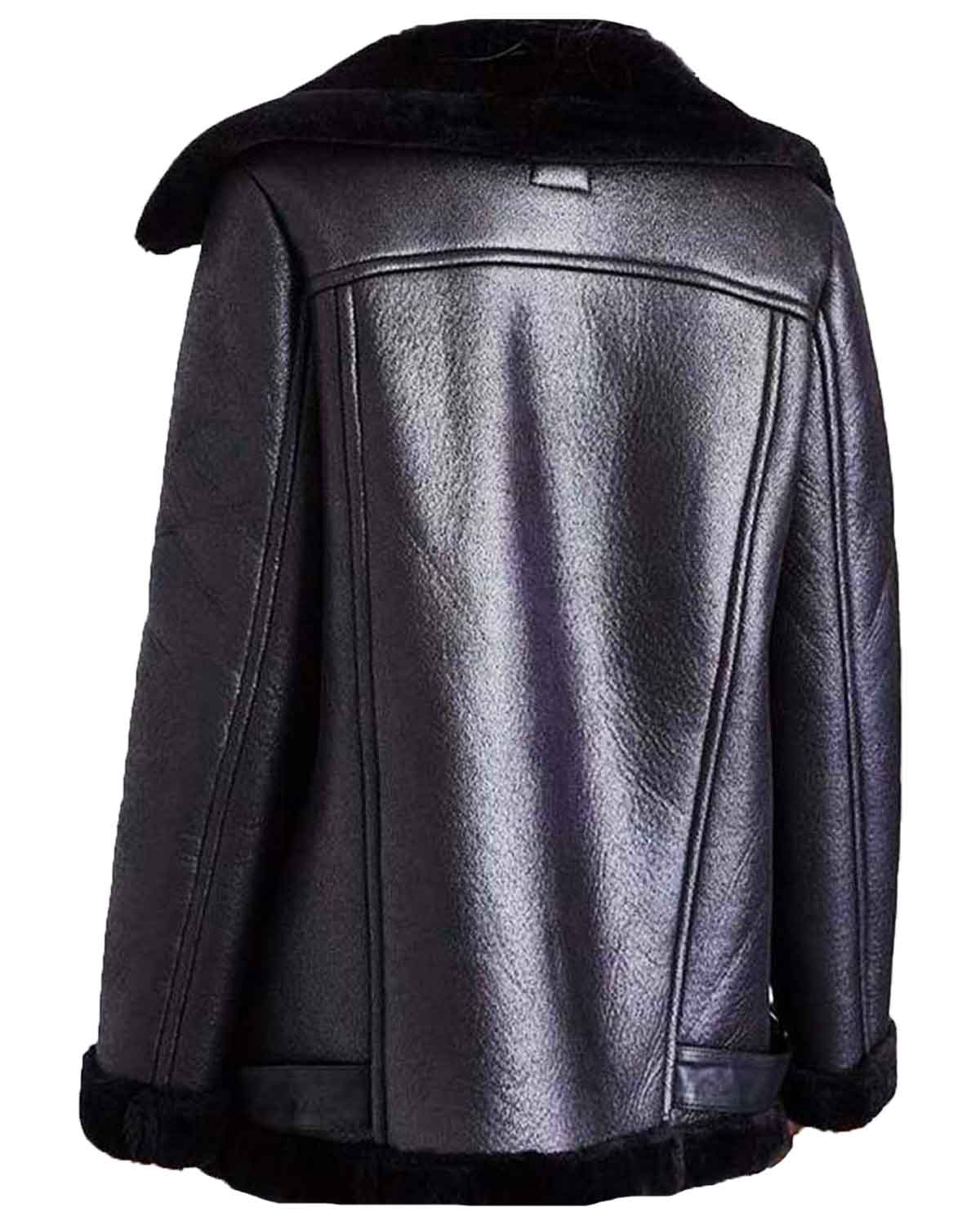 Locke and Key Dodge Shearling Leather Jacket