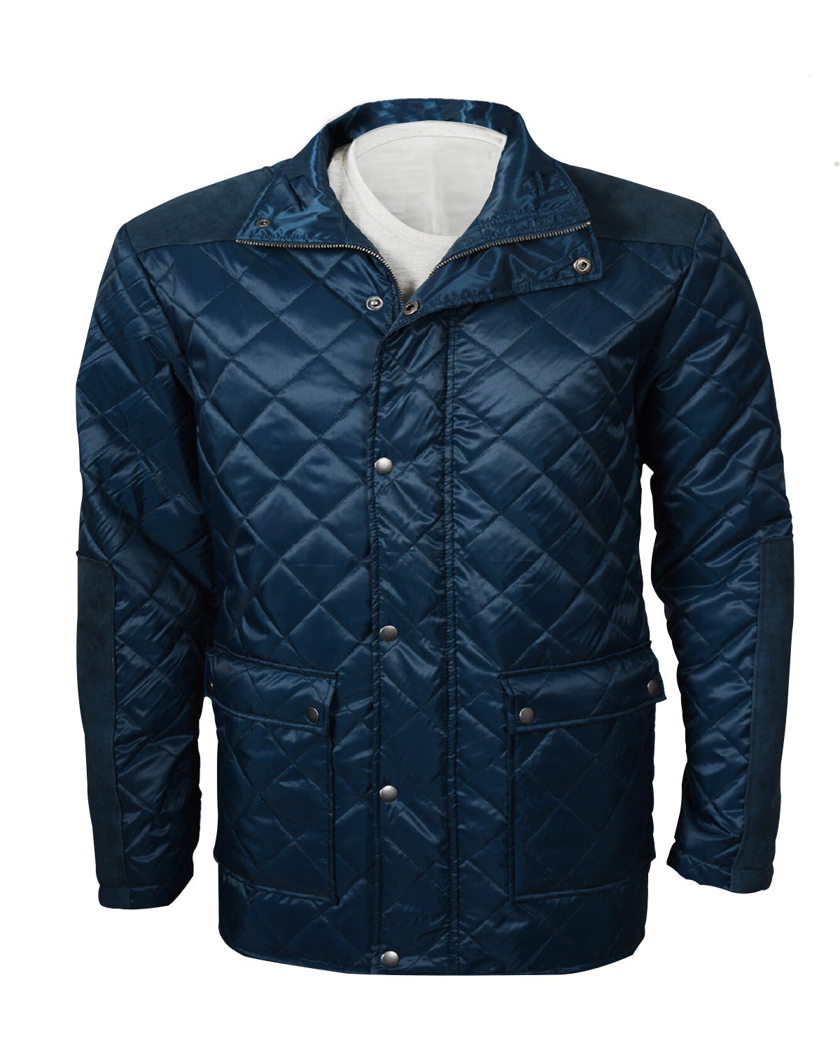 Yellowstone Blue Parachute Quilted Jacket