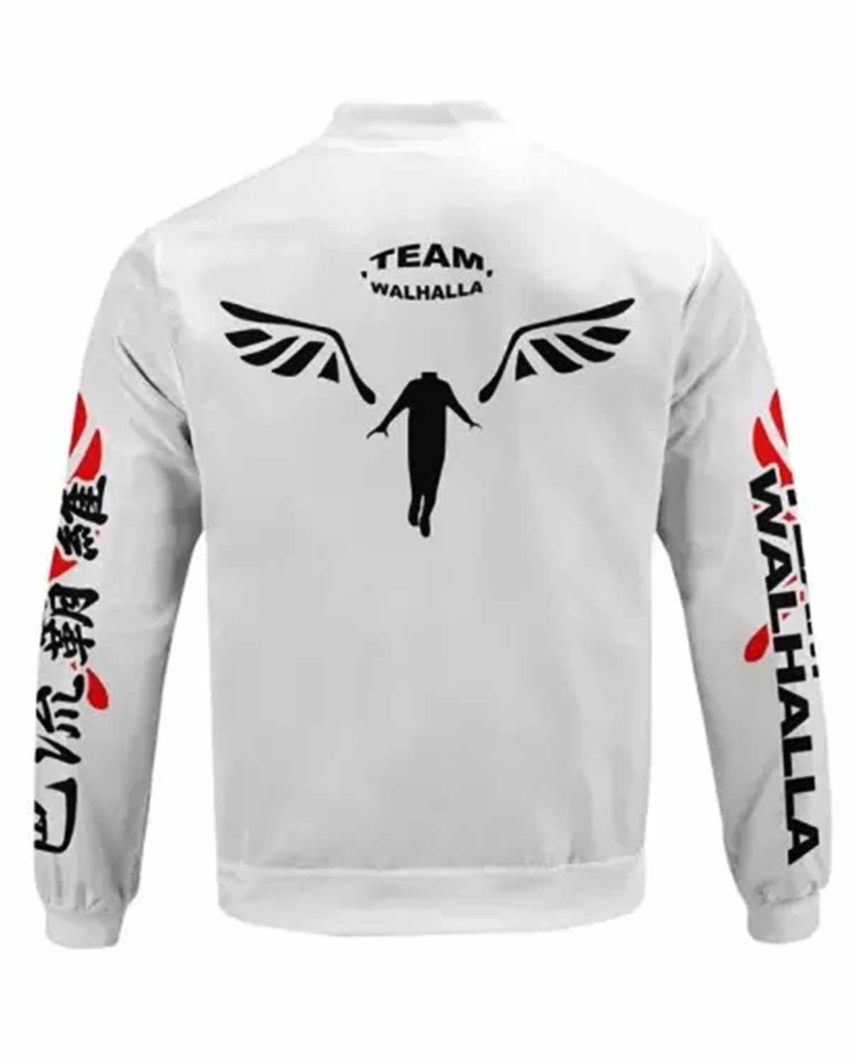 Tokyo Revengers Valhalla White Bomber Jacket