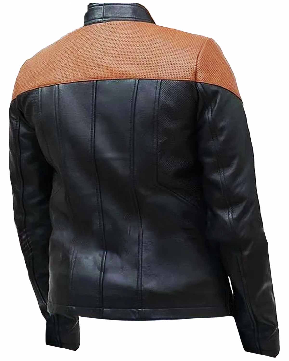 Star Trek Picard Season 3 Raffi Musiker Leather Jacket