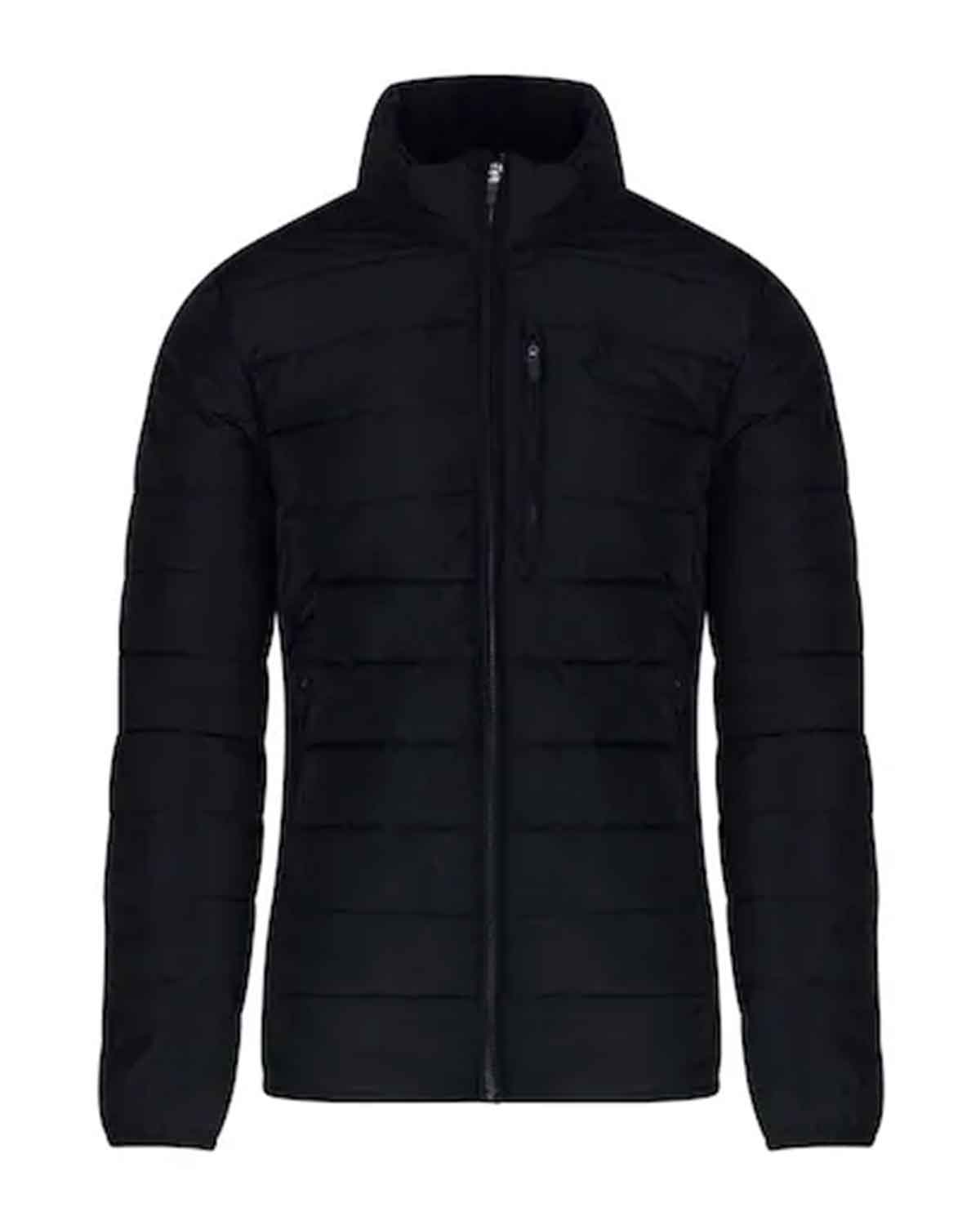 Raging Bull Black Midweight Puffer Jacket