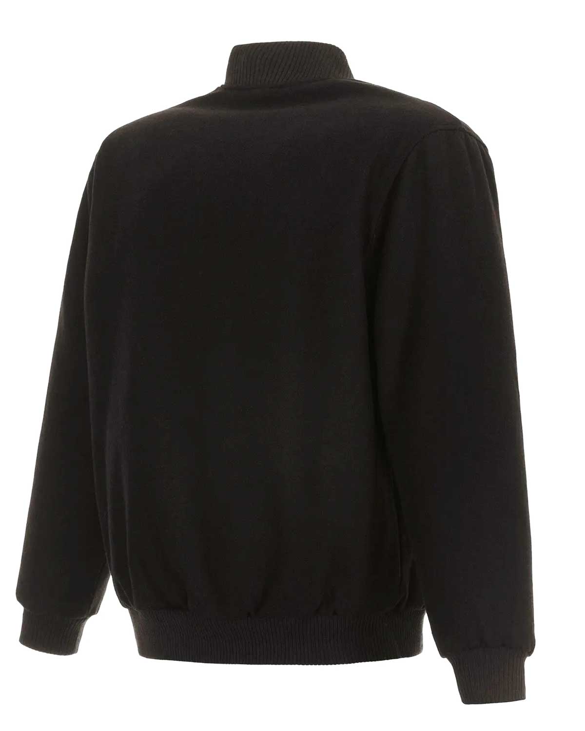 Atlanta Hawks Bomber Black Wool Jacket