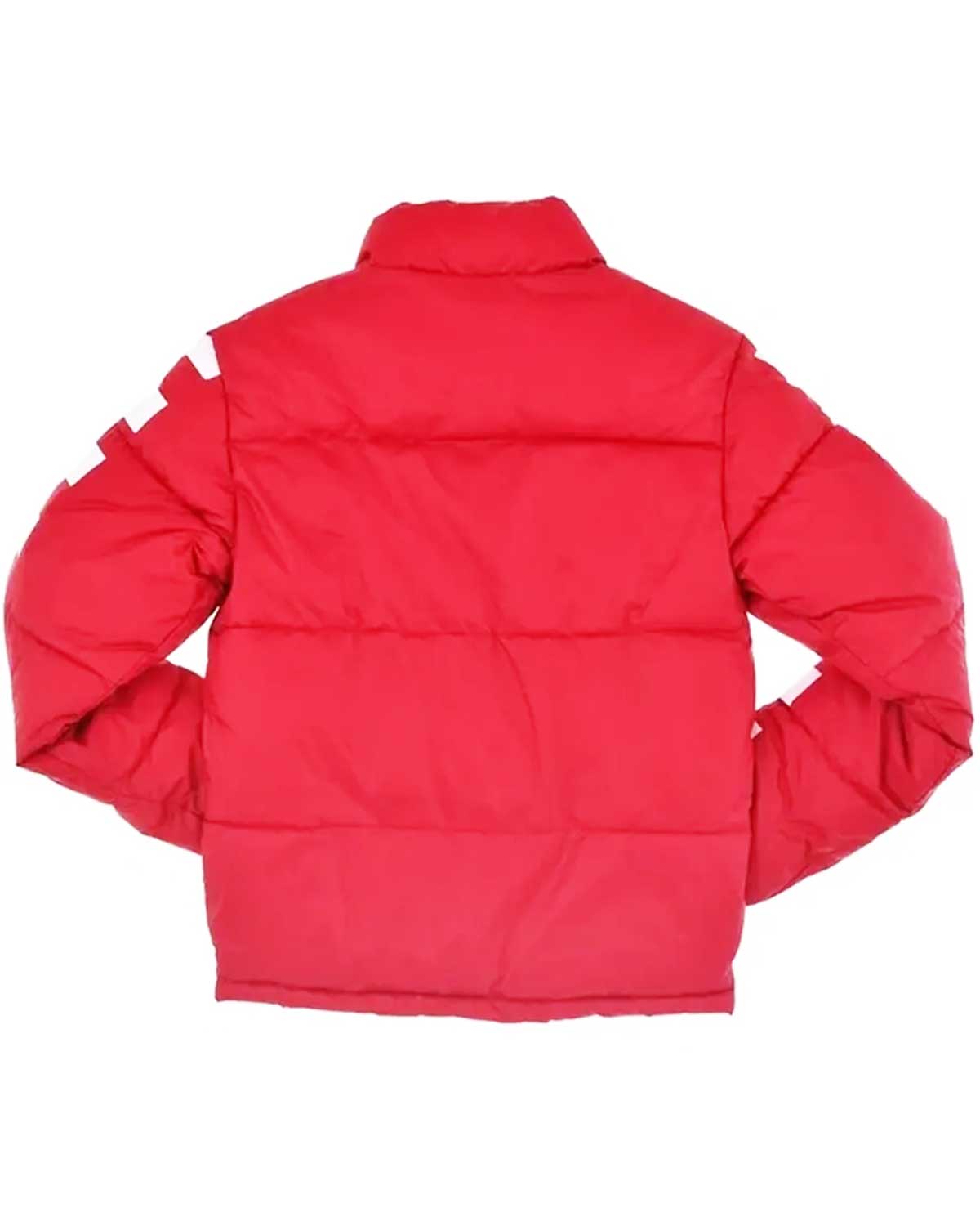 Pizza Planet Red Puffer Jacket