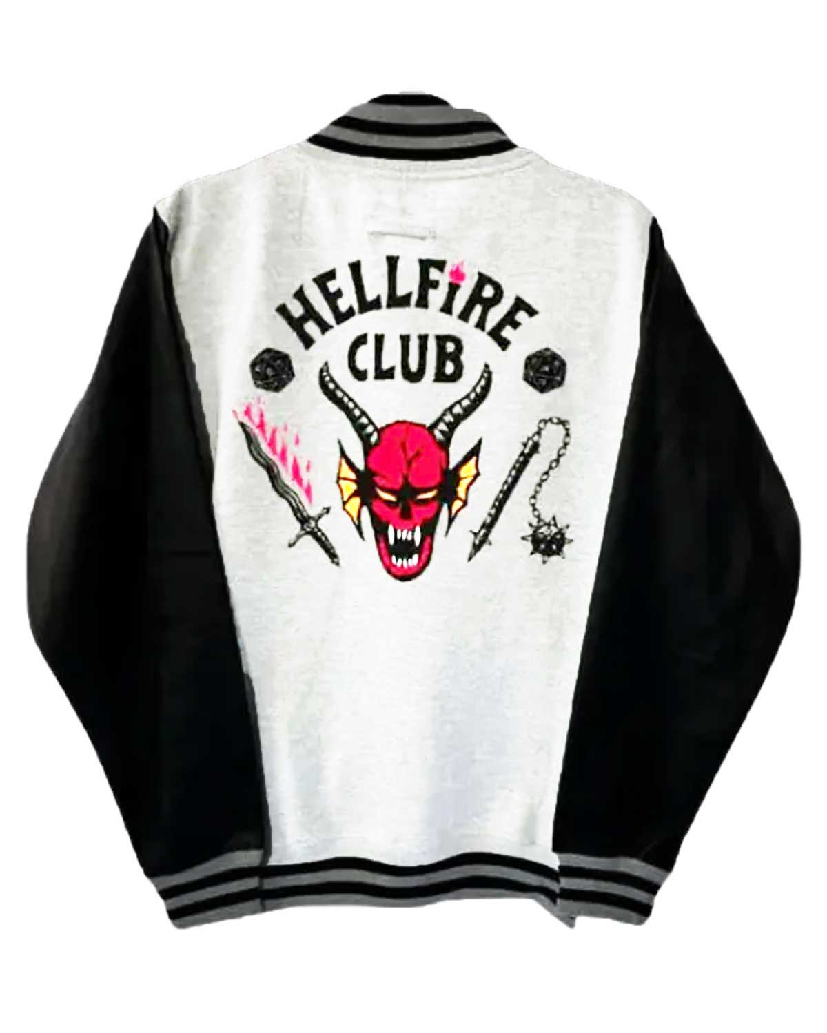 Hellfire Club Black Varsity Jacket