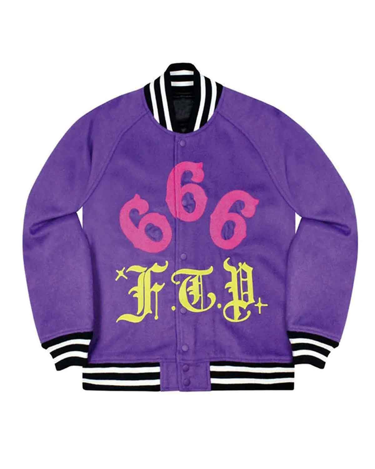 FTP Gino 666 Black Wool Jacket