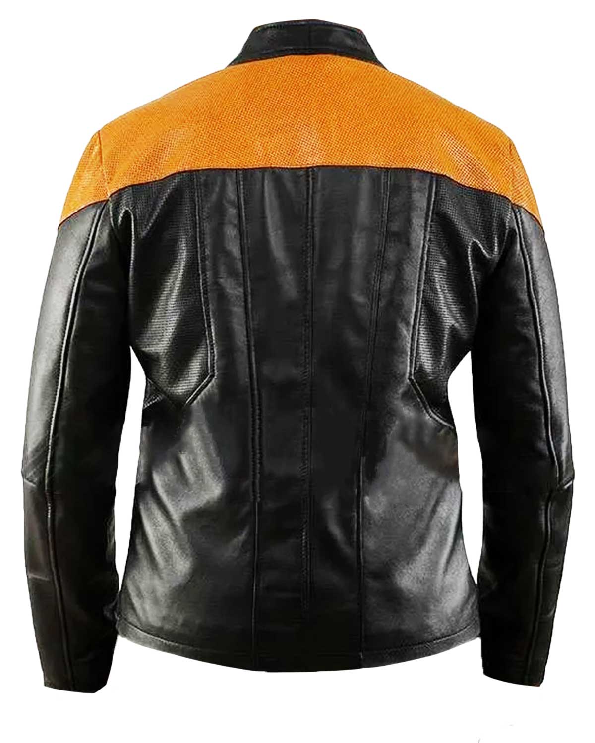 Star Trek Picard Season 3 Commodore Geordi Leather Jacket