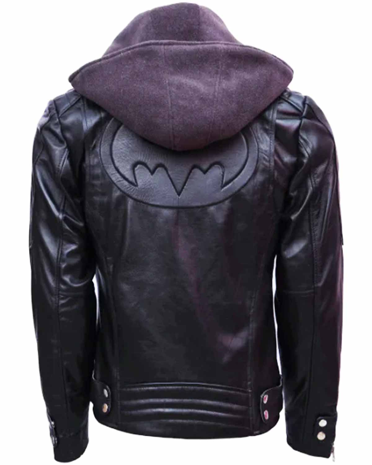 Batman Arkham Knight Men's Leather Jacket