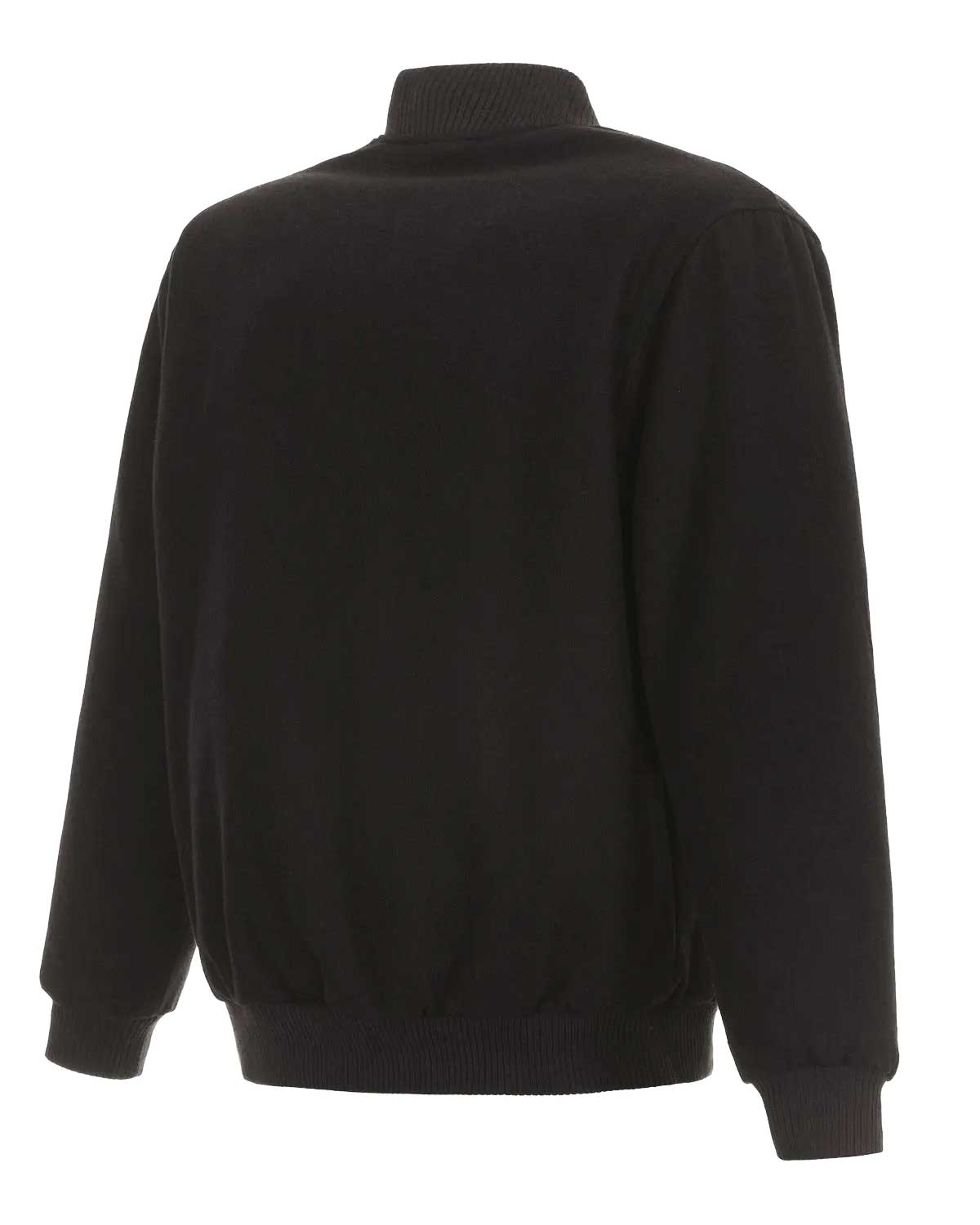 Dallas Mavericks Bomber Black Wool Jacket