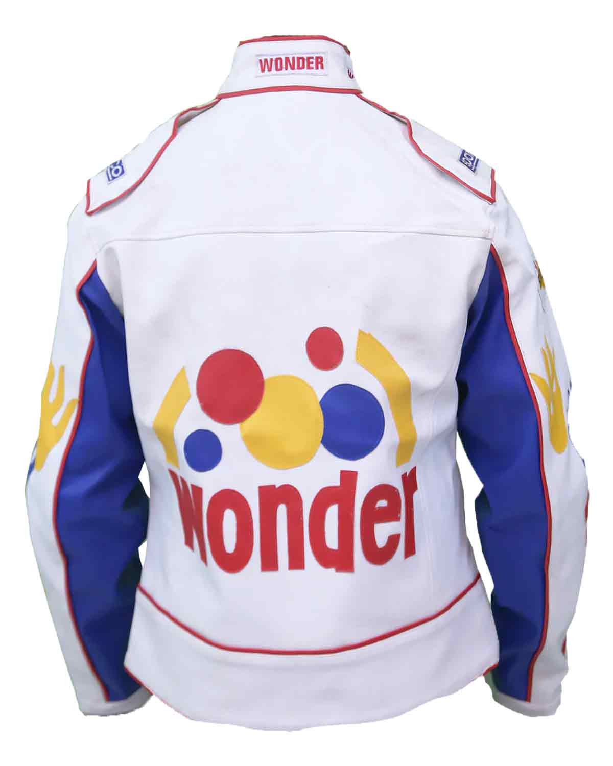 Ricky Bobby Talladega Nights Wonder Bread Leather Jacket