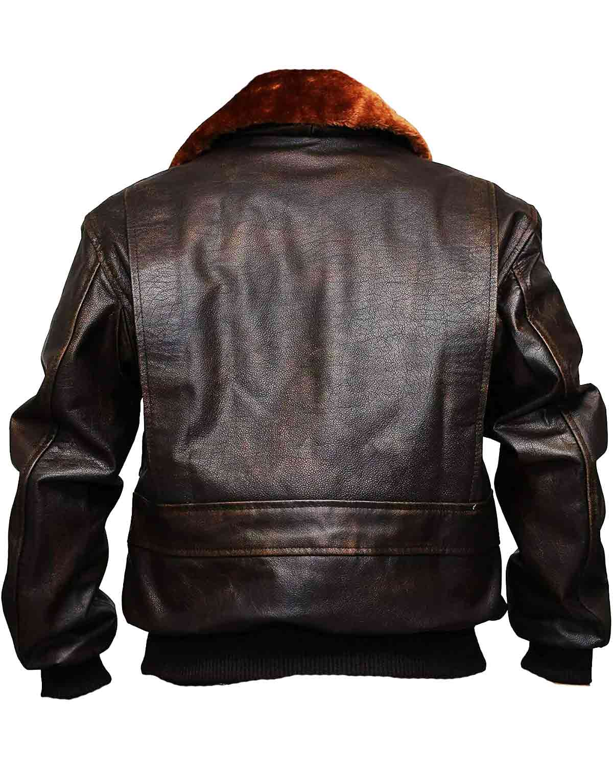 Men's Flying G1 Bomber Leather Jacket