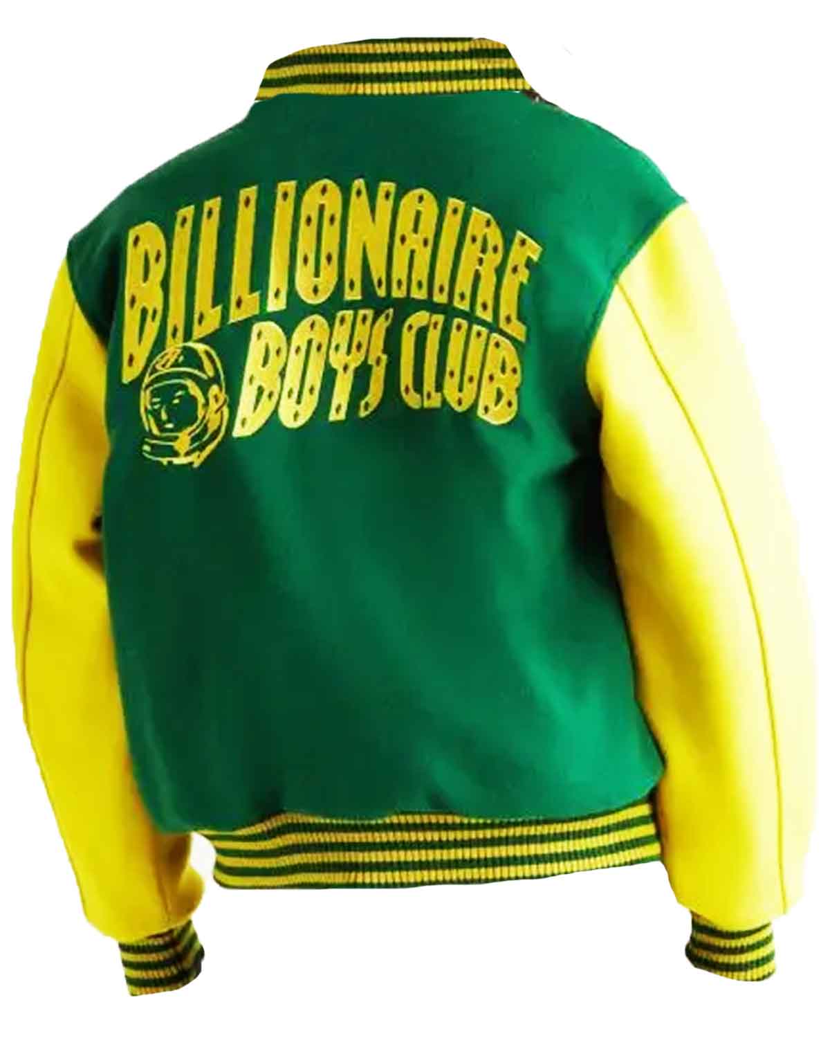 Astro Yellow and Green Varsity Jacket
