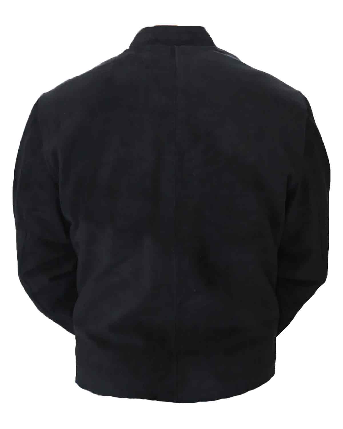 James Bond Spectre Morocco Black Leather Jacket