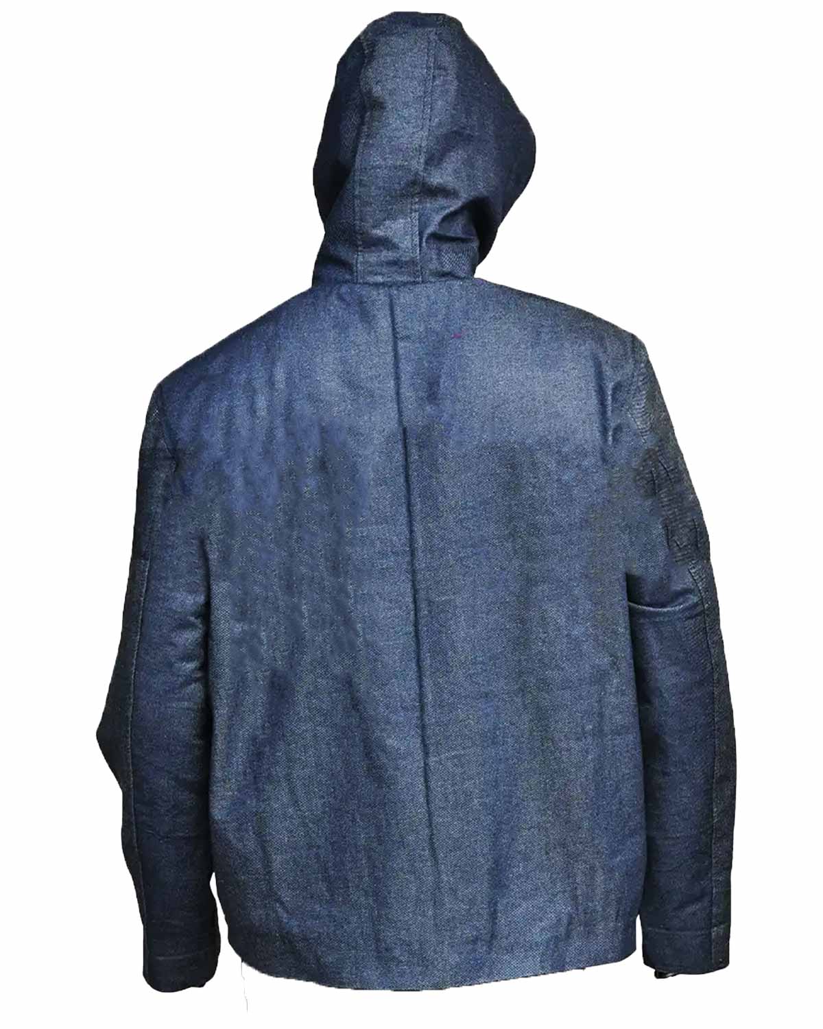 Kevin Costner Yellowstone Hooded Denim Jacket