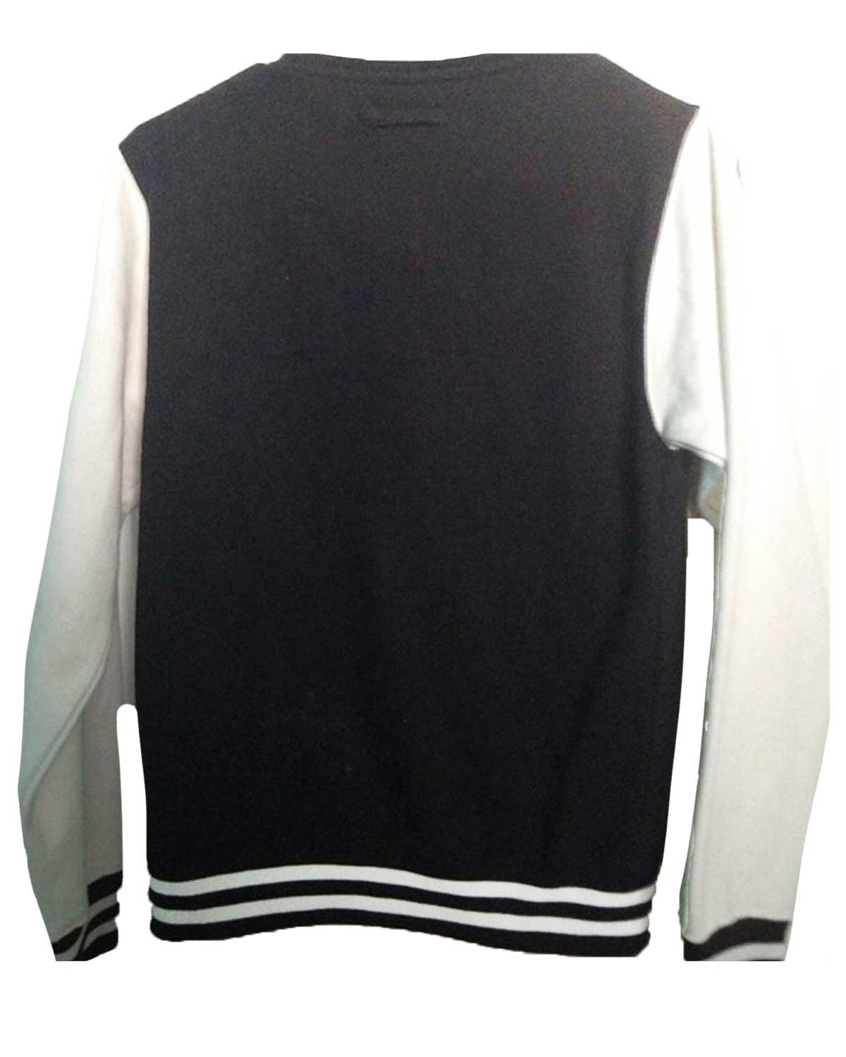 1D One Direction Black and White Bomber Jacket