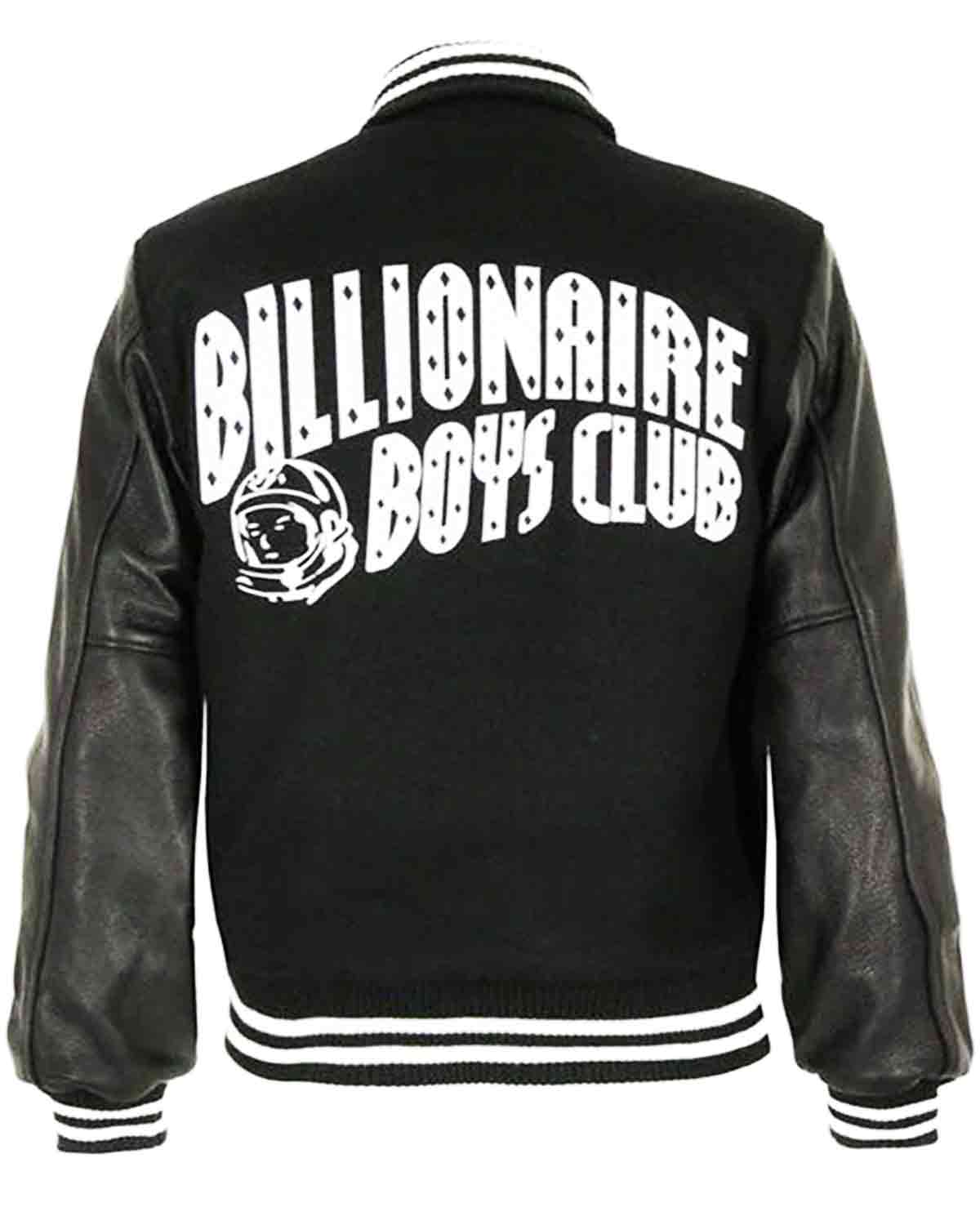 Billionaire Boys Club Striped Logo Bomber Jacket