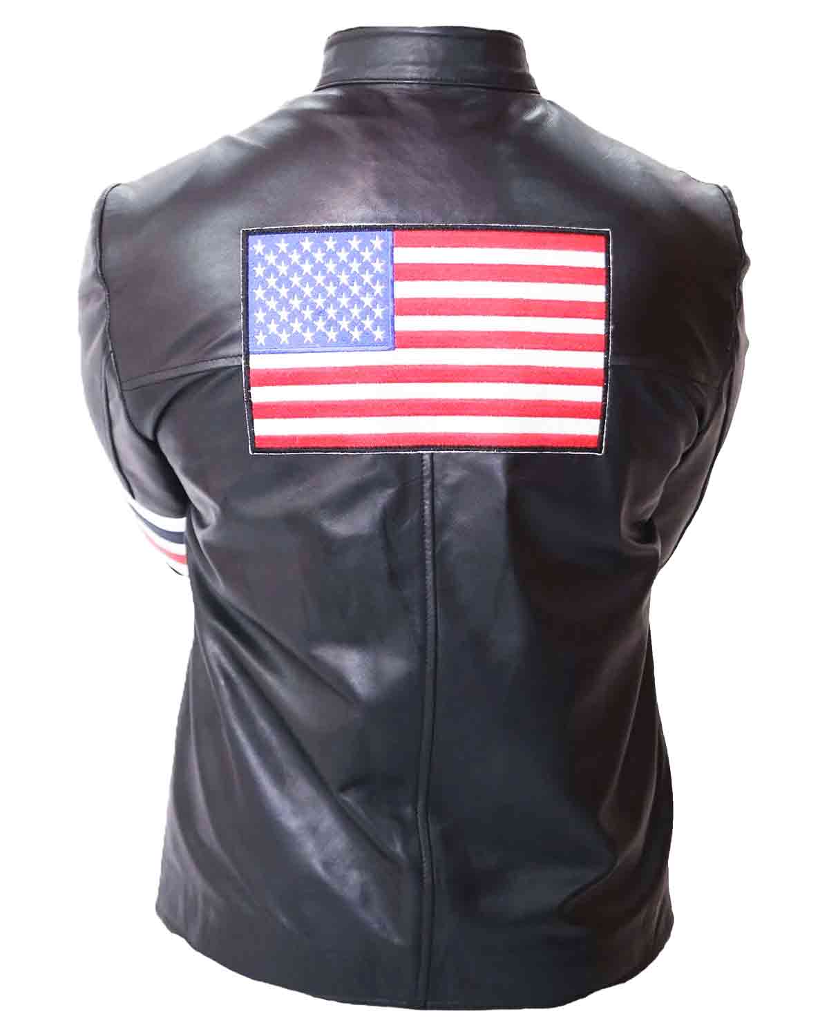 Easy Rider Captain America Black Jacket