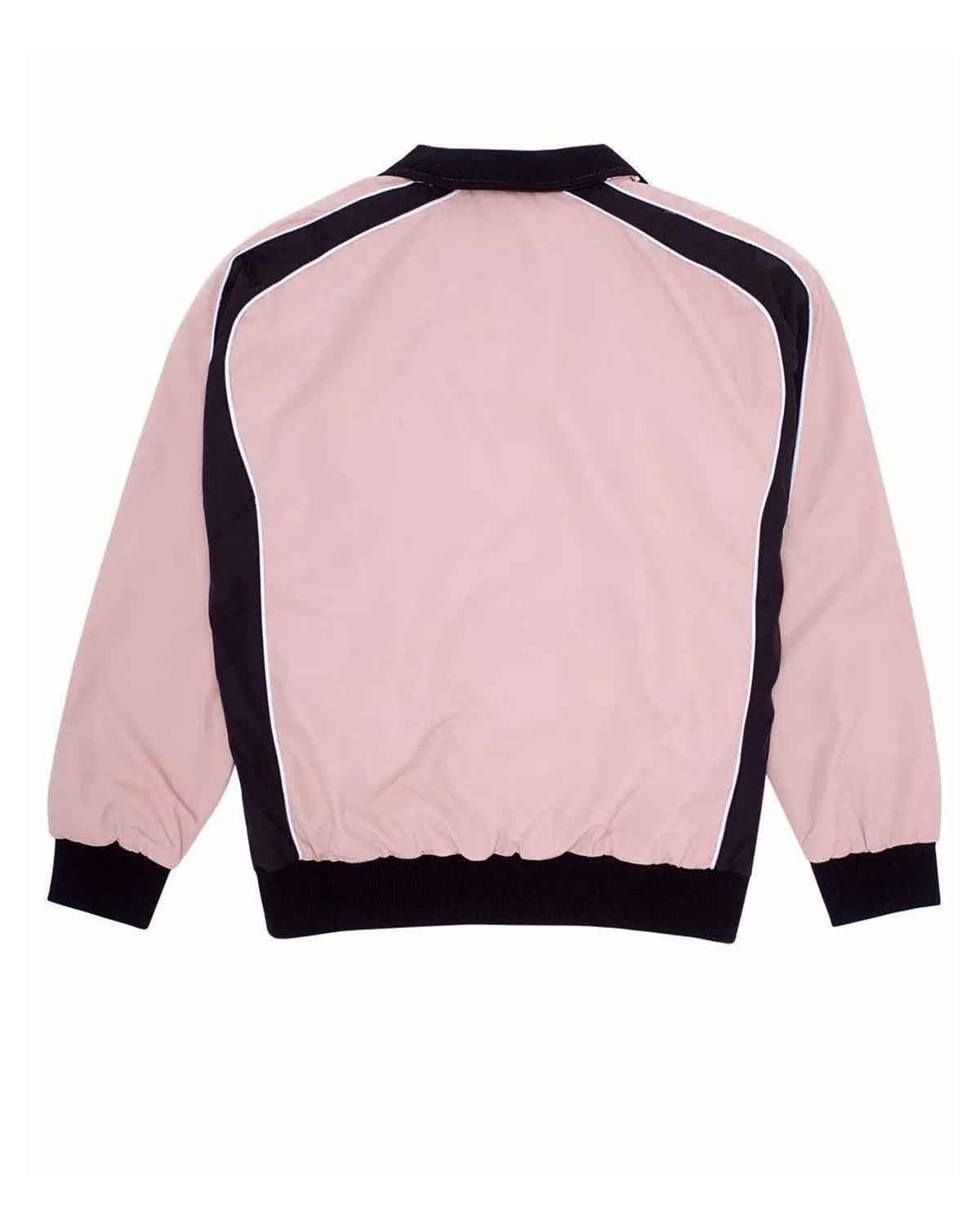 Fucking Awesome Two Tone Warm Up Pink and Black Jacket