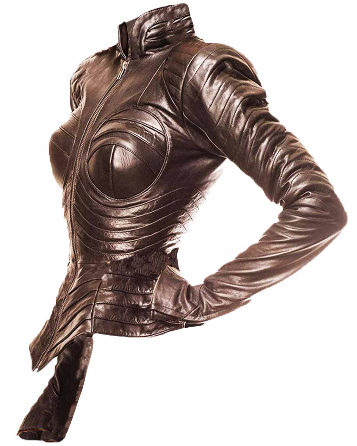 Jessica Camacho The Flash Gypsy Black Leather Jacket