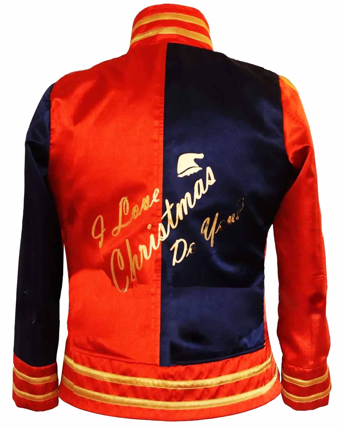 Women Christmas Red and Blue Jacket