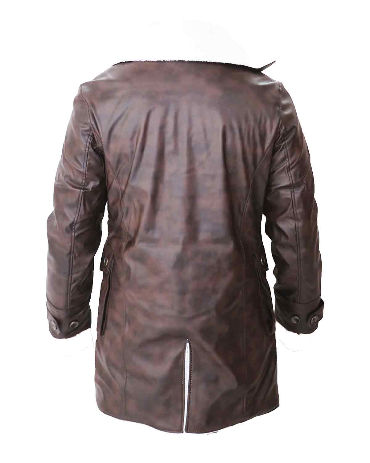 Tom Hardy The Dark Knight Rises Bane Dark Brown Coat