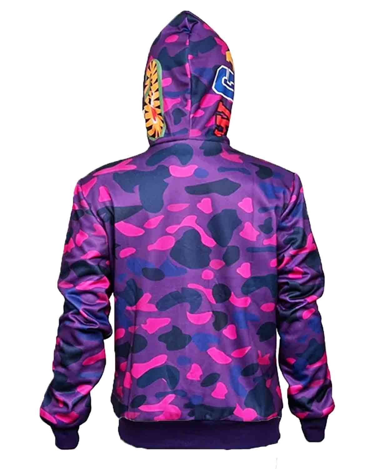 Bape Purple Hoodie
