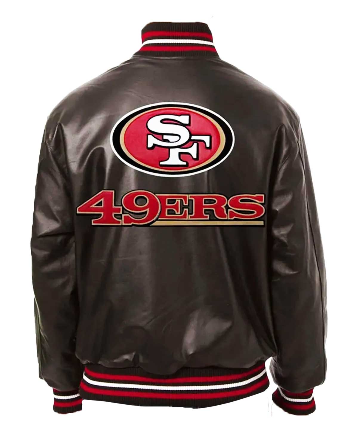 49ers SF Varsity Leather Jacket