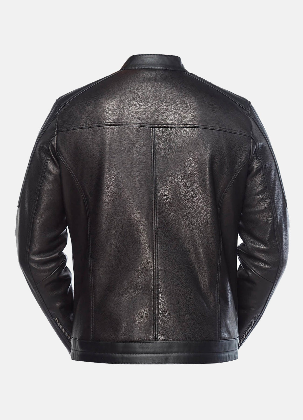 Men's Authentic Black Biker Leather Jacket