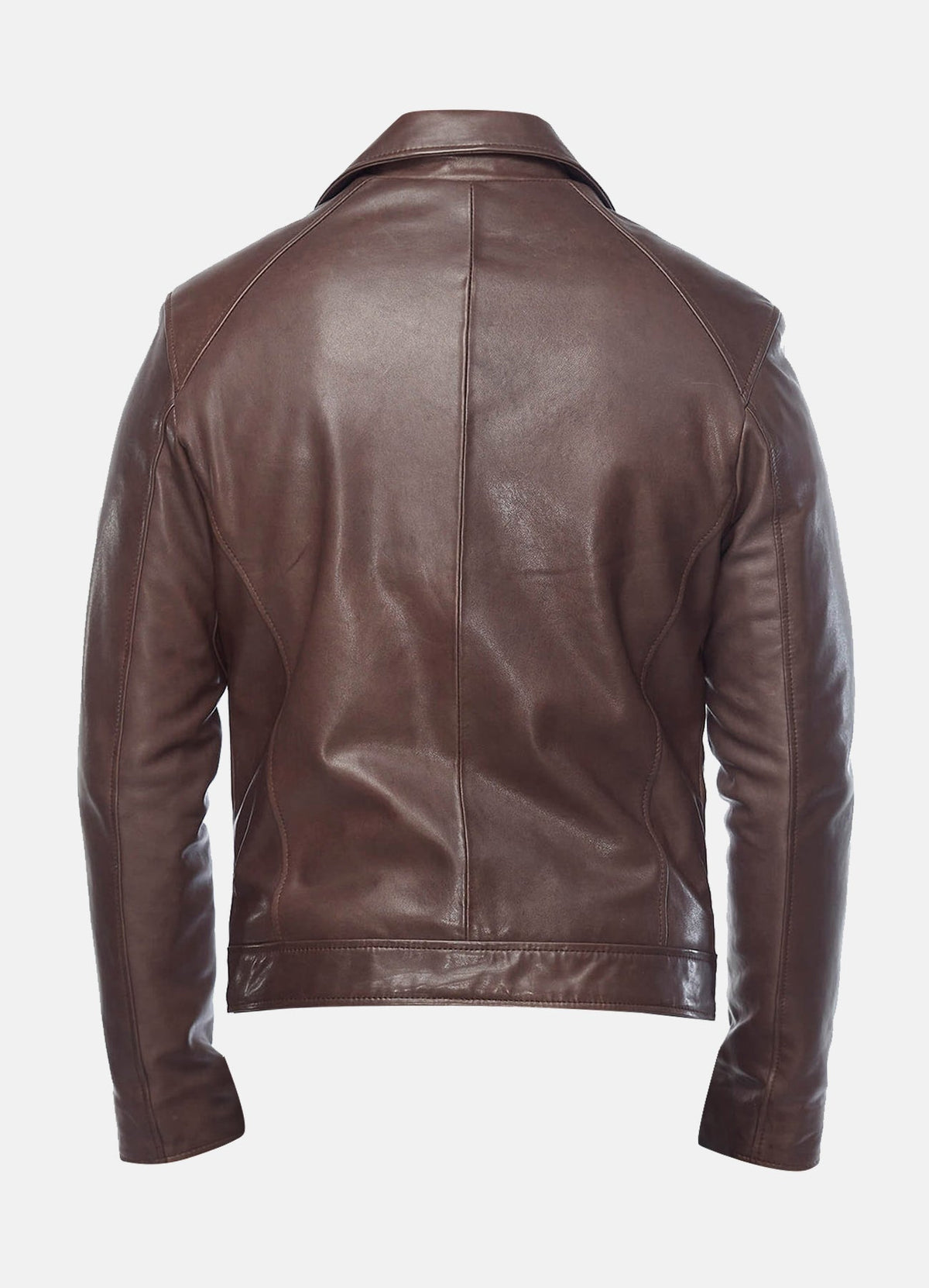 Men's Choco Brown Motorcycle Leather Jacket