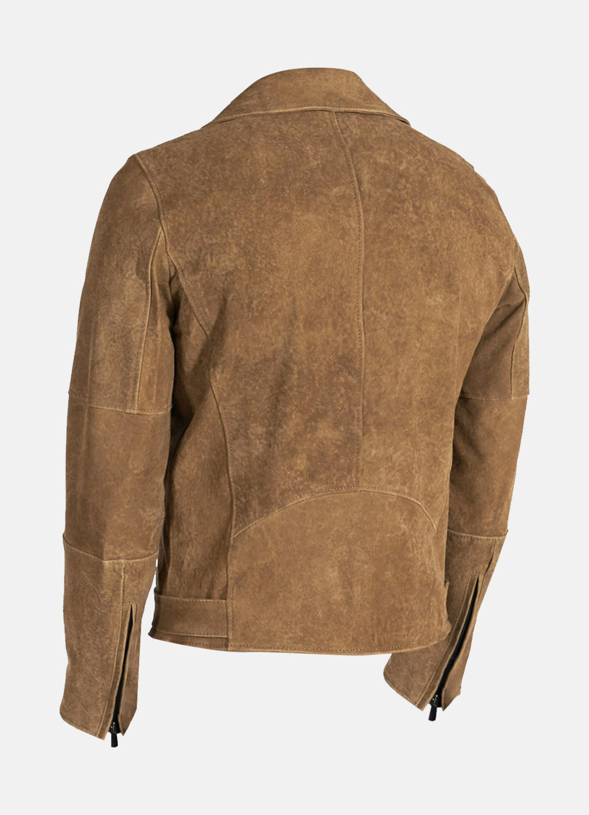 Men's Perfecto Brown Suede Leather Jacket