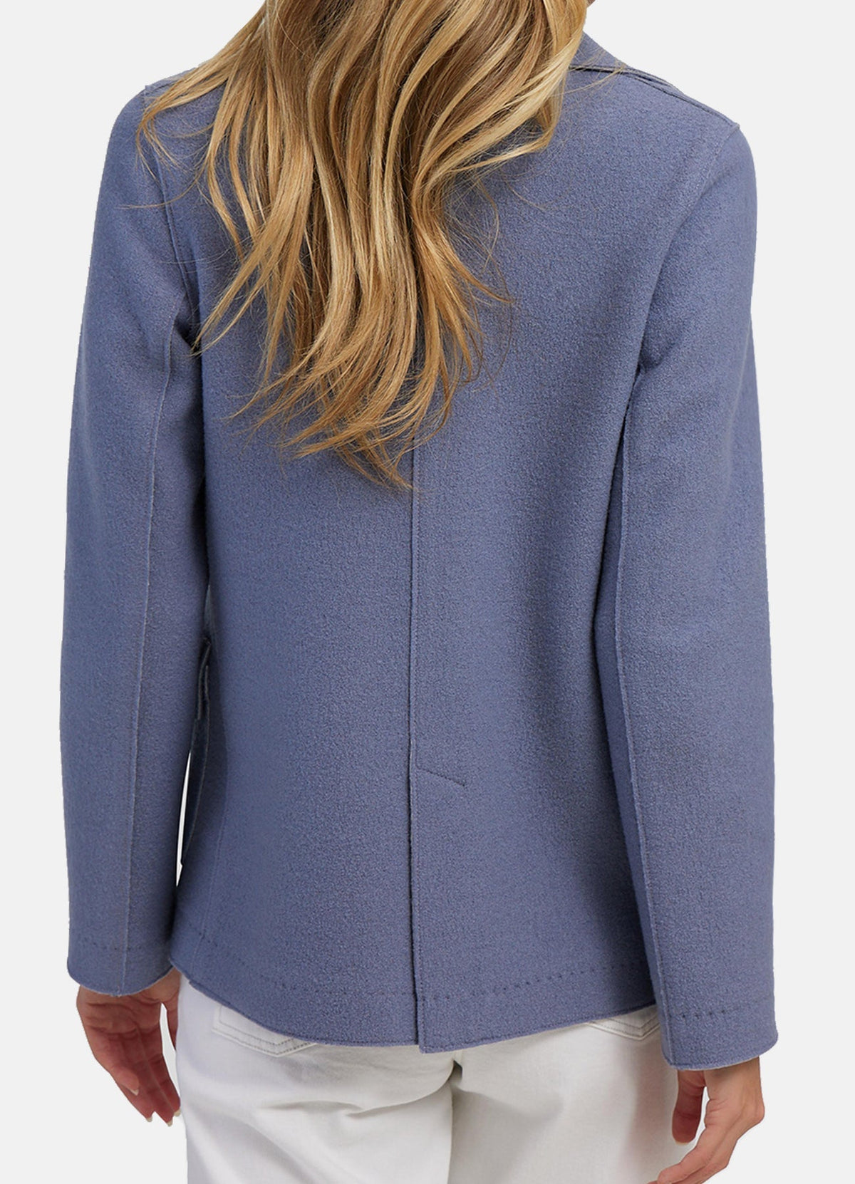 Women's Wild Blue Suede Leather Jacket