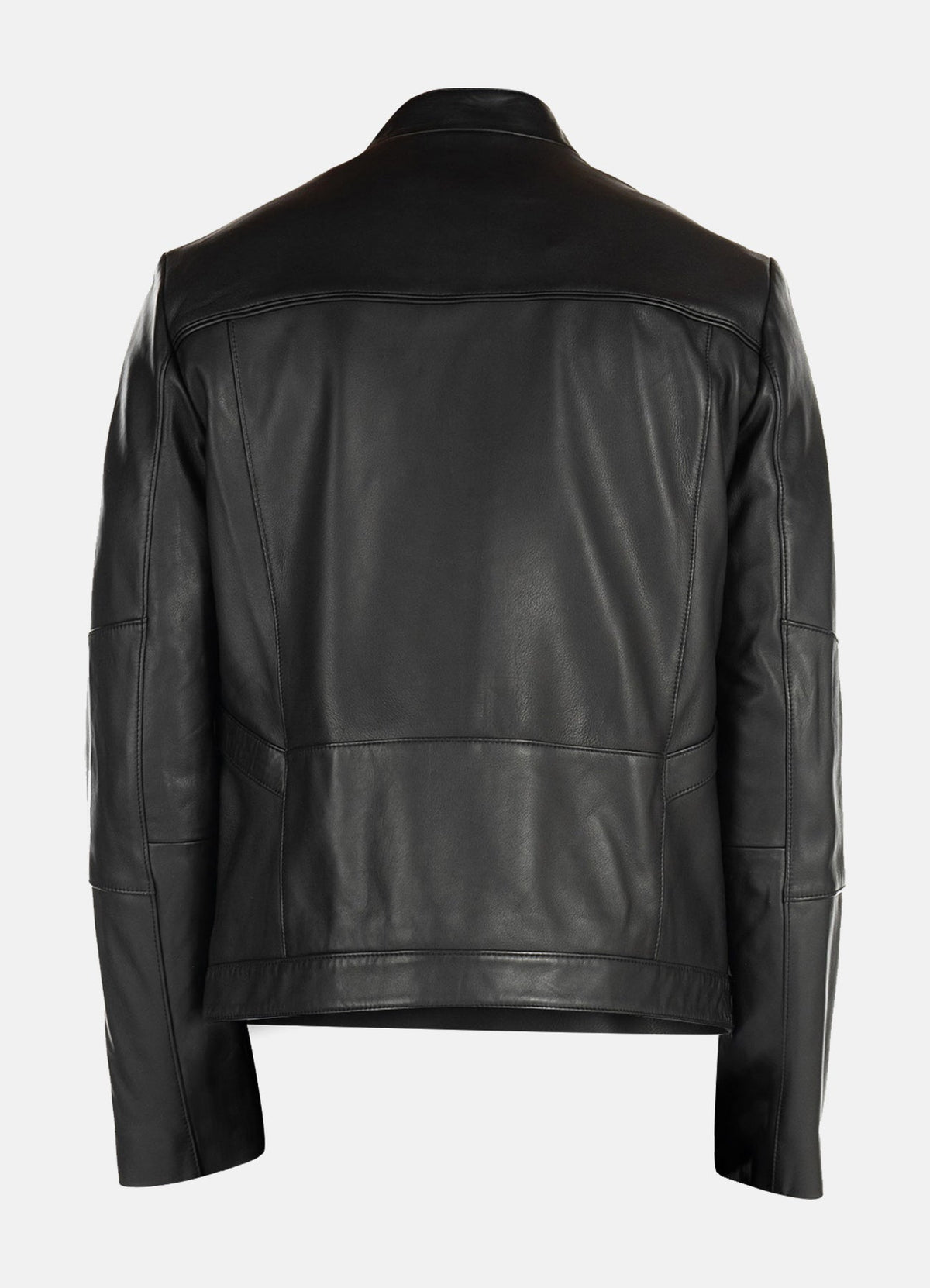 Men's Black Iconic Lambskin Leather Jacket