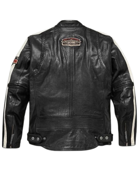 Harley Davidson Men's Command Mid-Weight Leather Jacket