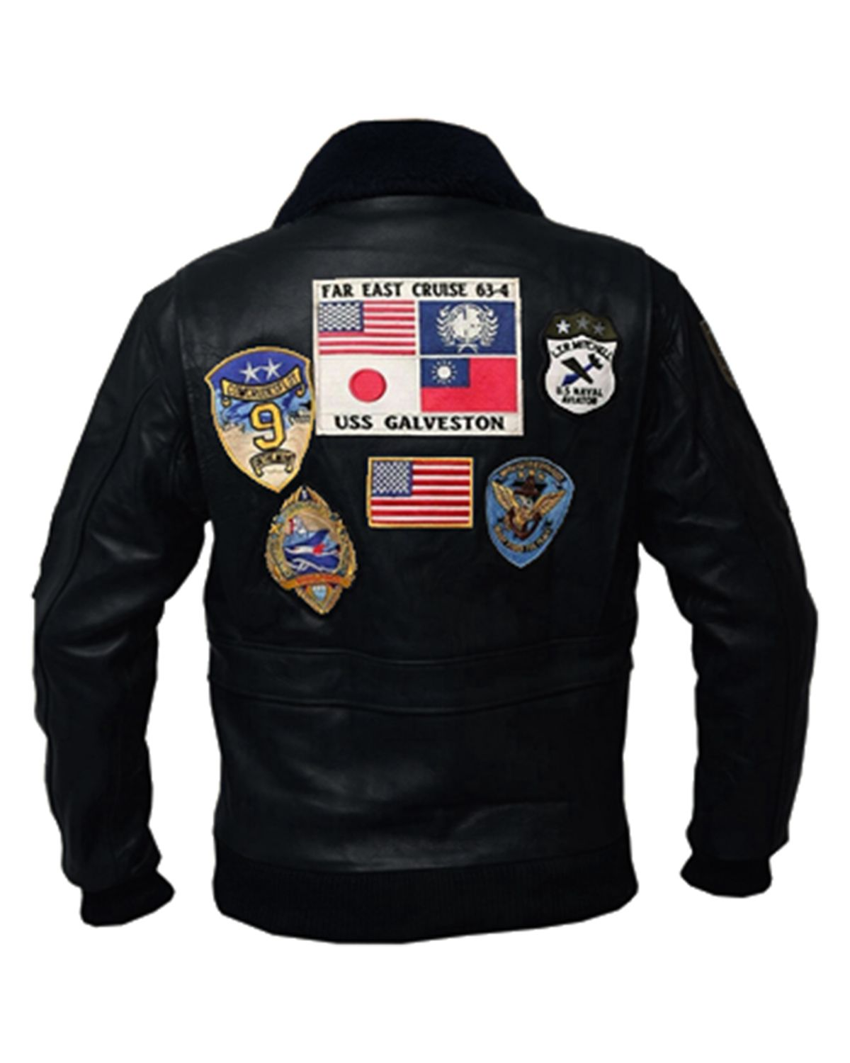 Men's Top Gun Tom Cruise Genuine Leather Jacket