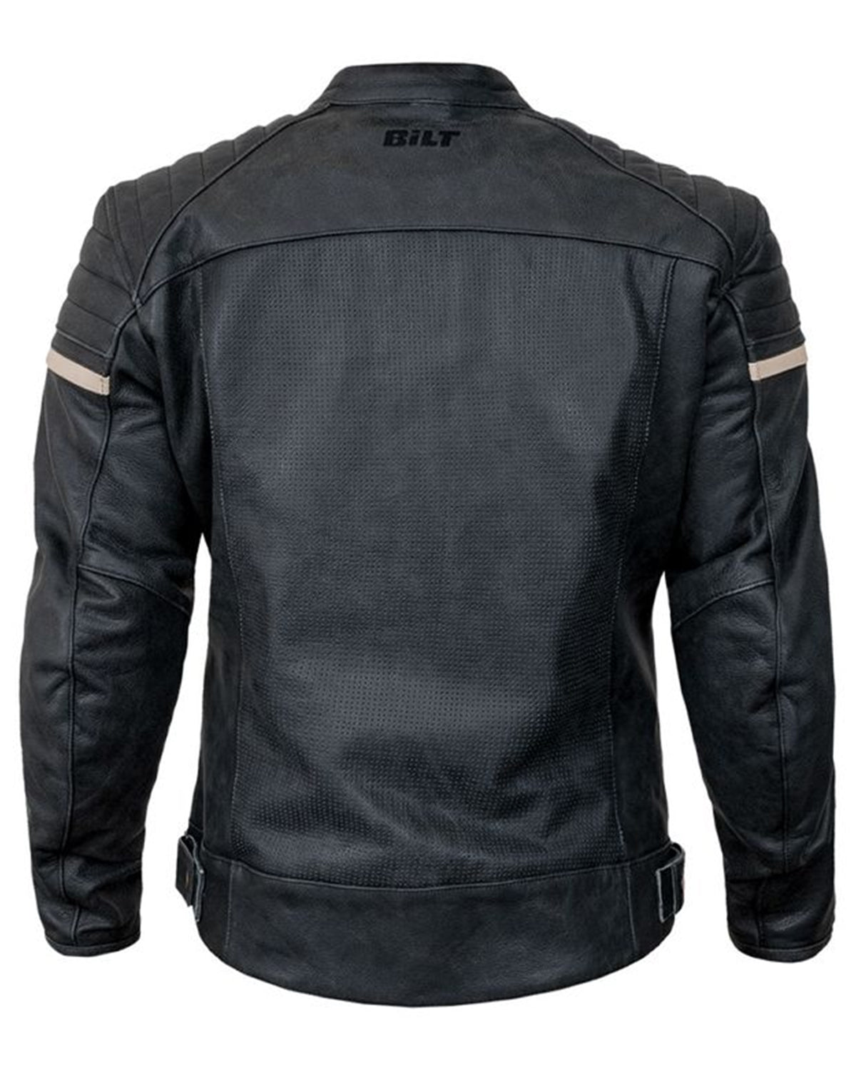 Men's Black Motorcycle Vintage Leather Jacket
