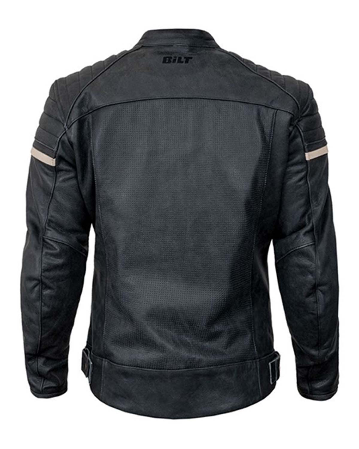 Motorcycle Biker Vintage Black Men Faux leather Jacket