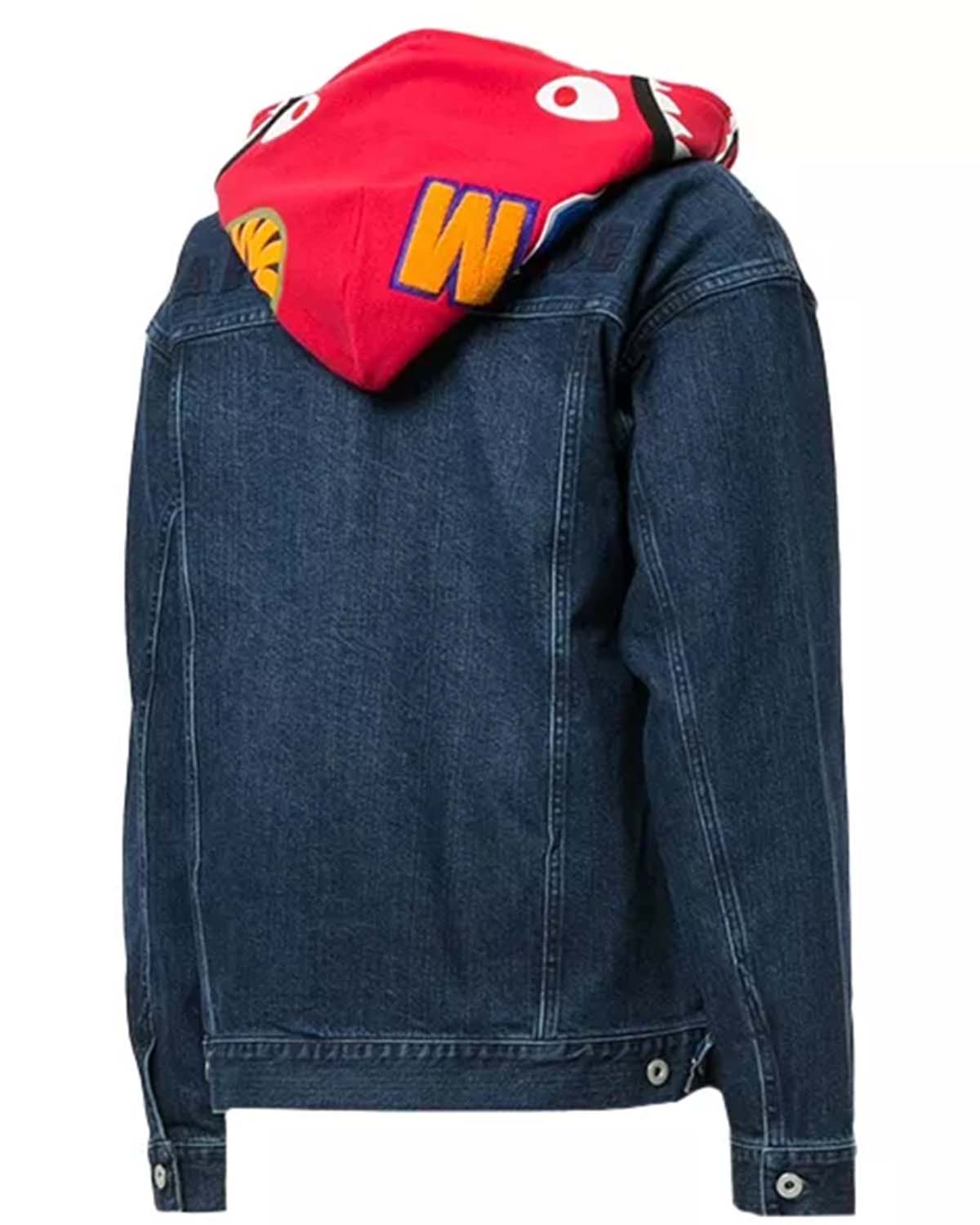 Red Blue Jean Jacket