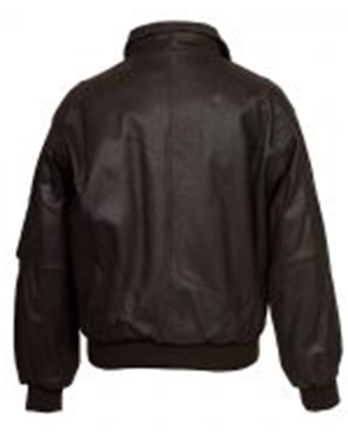 Men's A-2 Brown Leather Bomber Jacket