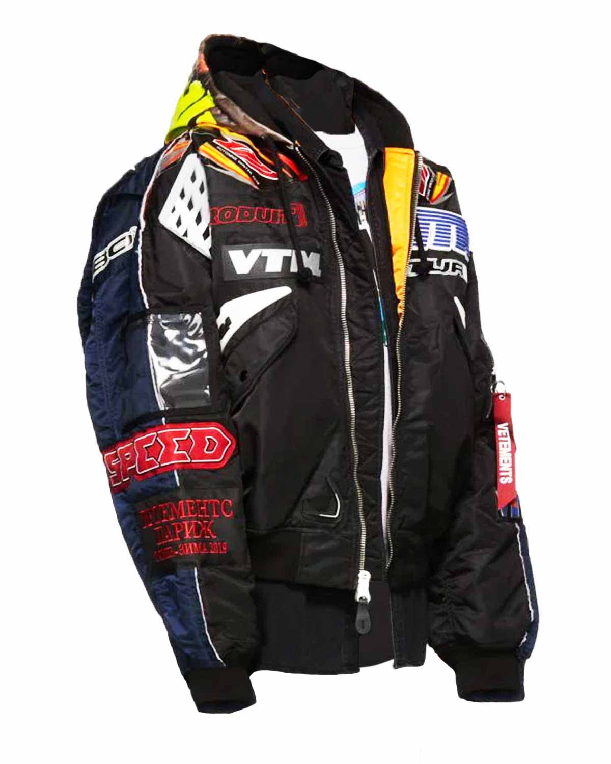 Vetements X Alpha Industries Hooded Racing Jacket