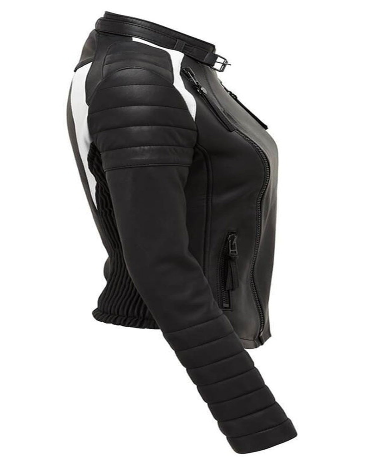 Luna Monochrome Women's Biker Stylish Jacket