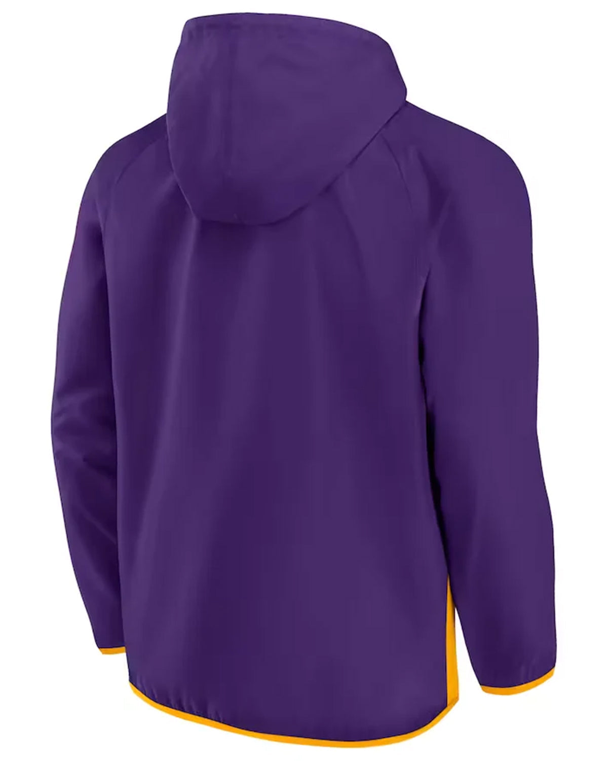 Men's Purple/Yellow Iconic Quarter-Zip Hoodie