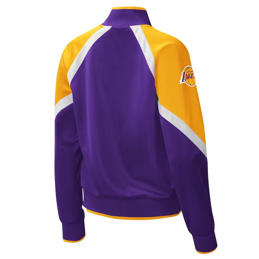 Purple Slam Dunk Raglan Full-Zip Track Jacket