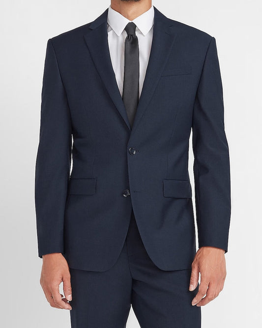 Men's Navy Blue Slimfit Tuxedo Suit