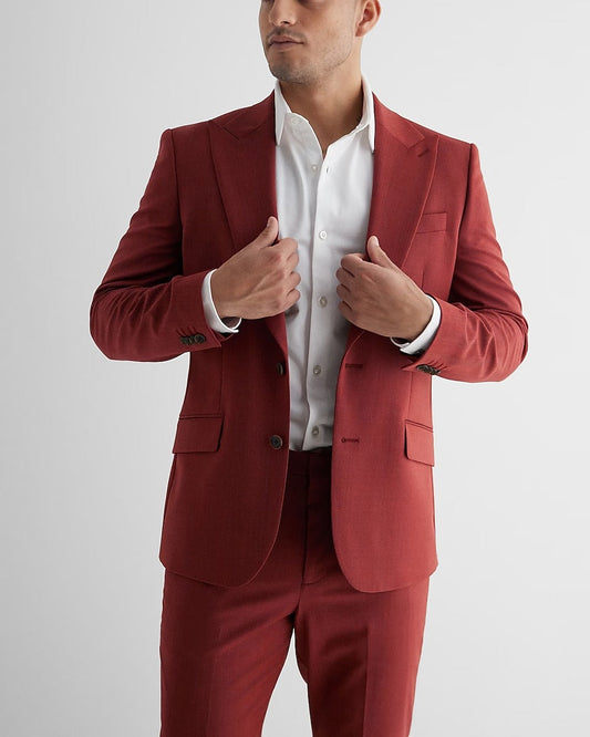 Men's Authentic Red Tuxedo Suit
