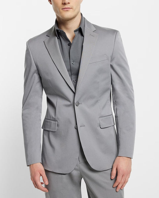 Men's Classic Grey Tuxedo Suit