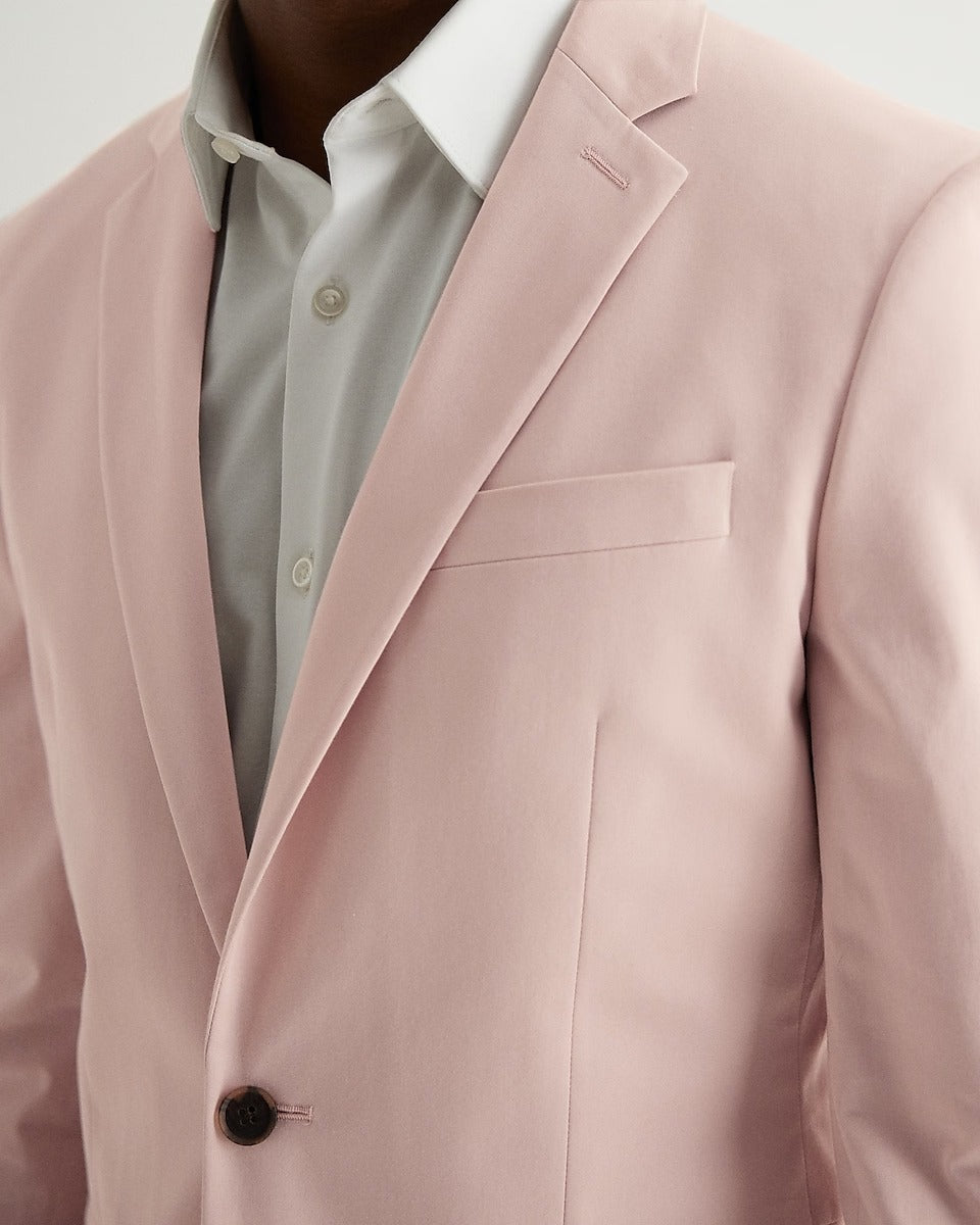 Men's Bright Pink Tuxedo Suit
